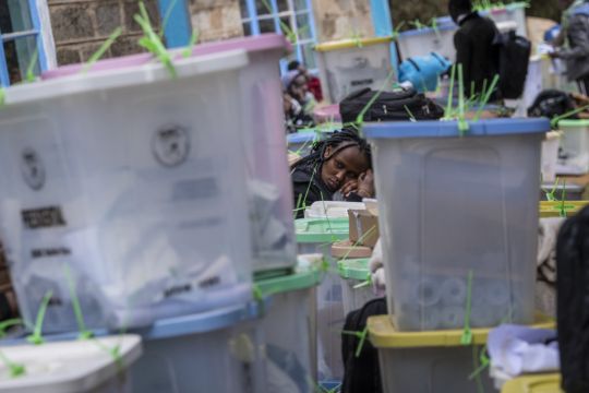 Scuffles At Kenya Election Count Centre After Presidential Poll