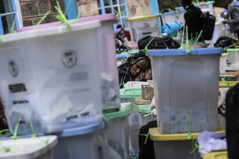 Scuffles At Kenya Election Count Centre After Presidential Poll