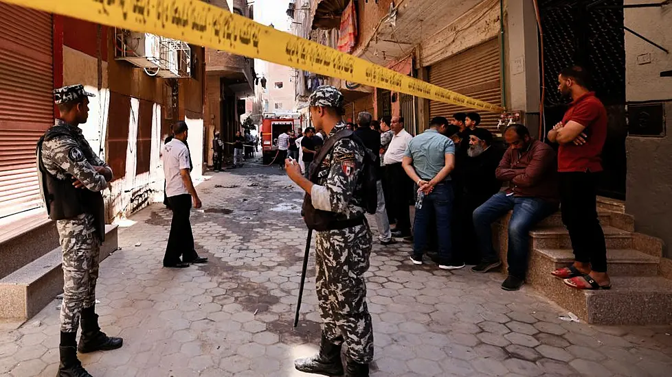 At Least 40 Killed In Egyptian Church Fire, Security Sources Say