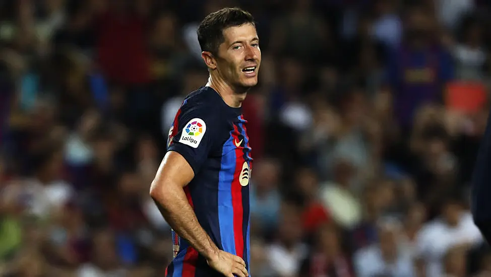 Barcelona And Robert Lewandowski Denied By Rayo Vallecano