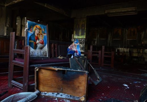 41 Dead After Fire In Packed Cairo Church During Morning Service