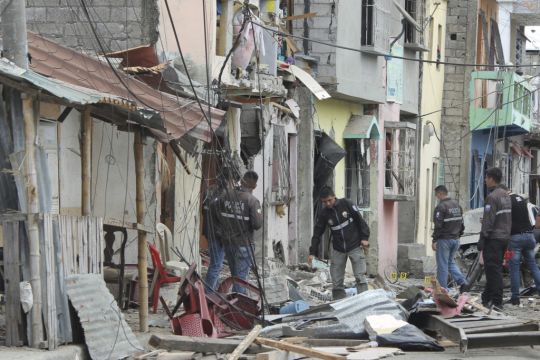 Five Killed In Gun Attack And Explosion In Port City In Ecuador