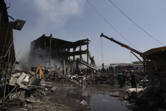 Death Toll In Armenia Fireworks Depot Blast Reaches Six