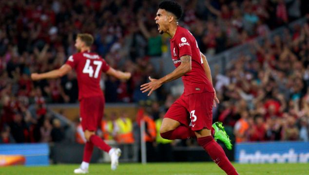 Luis Diaz Rescues Point For 10-Man Liverpool After Darwin Nunez Sees Red