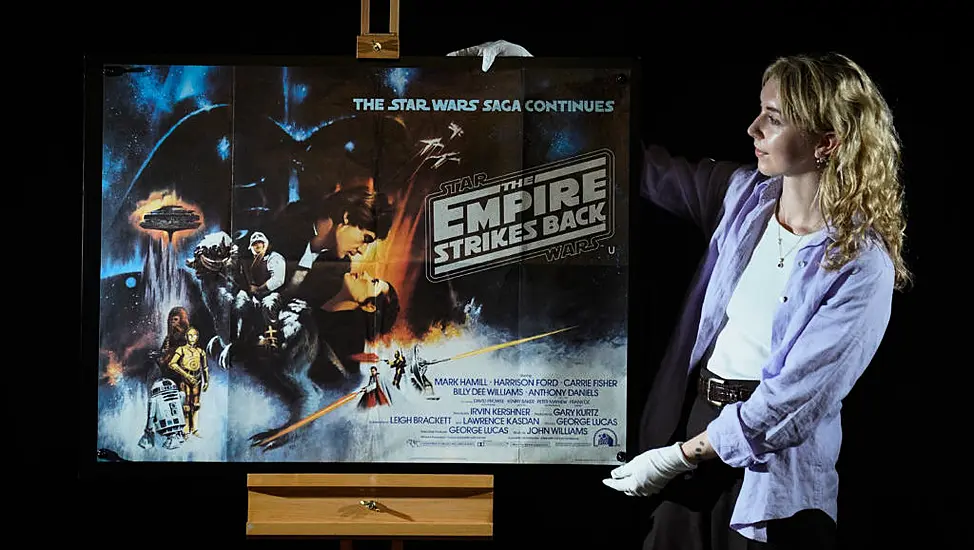 Classic Film Posters Including Star Wars And James Bond Up For Auction