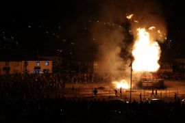 Psni Investigating Reports Of Loud Bangs At Nationalist Bonfire In Derry