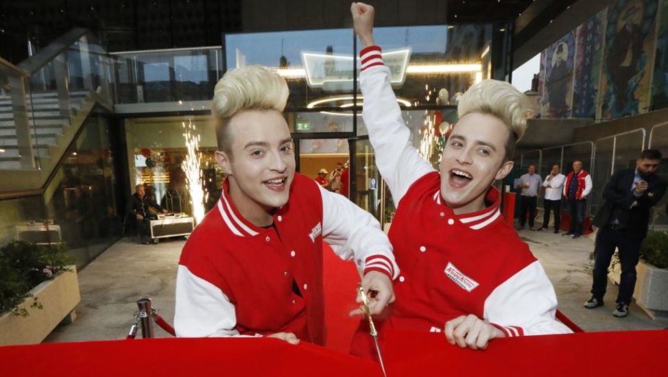 Jedward Open New Dublin City Centre Krispy Kreme Store