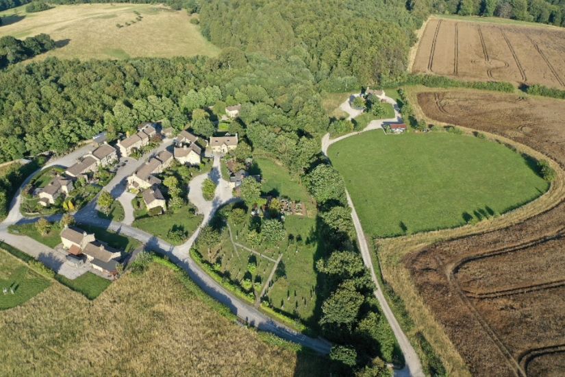 Emmerdale Aerial Photos Unveiled As Soap Celebrates 50Th Anniversary