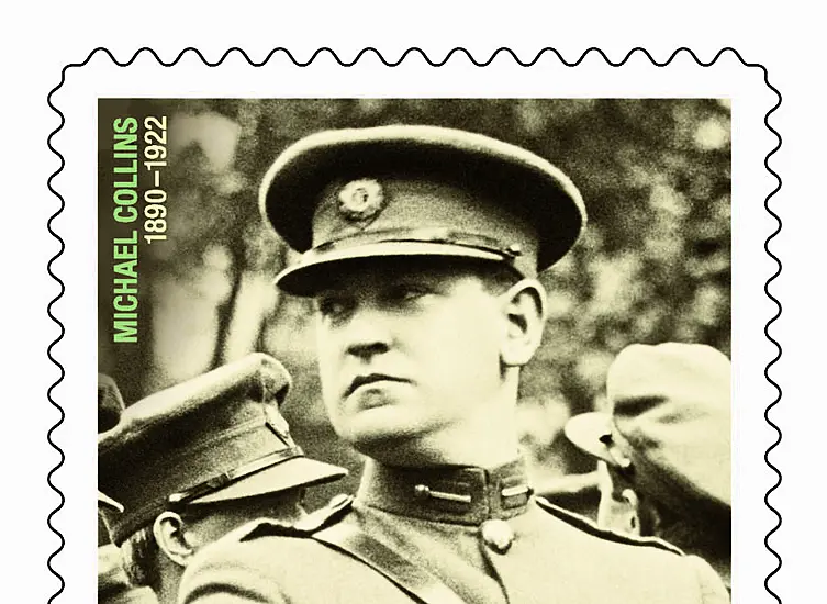 An Post Launches Stamp To Mark Centenary Of Michael Collins' Death