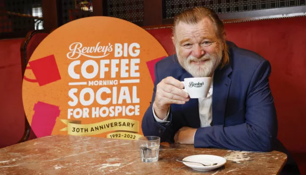 Brendan Gleeson Backs Coffee Morning For ‘Life-Affirming’ Hospices