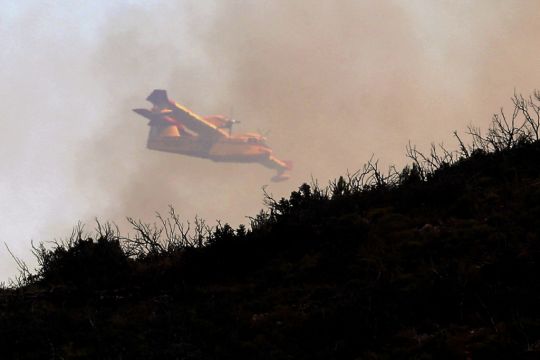 More Than 30 Aircraft Deployed To Help Tackle Major Wildfire In Spain
