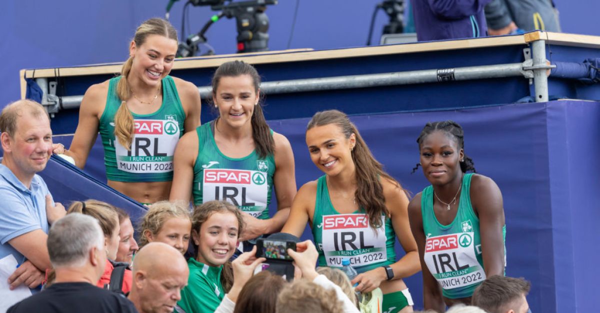 リレー決勝の女子チーム、アイルランドが日本との最初のテストで勝利
