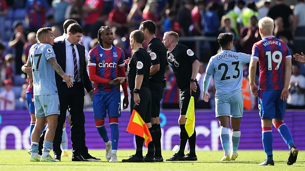 It’s A Complete Accident – Steven Gerrard Bemoans Var Decision In Palace Defeat