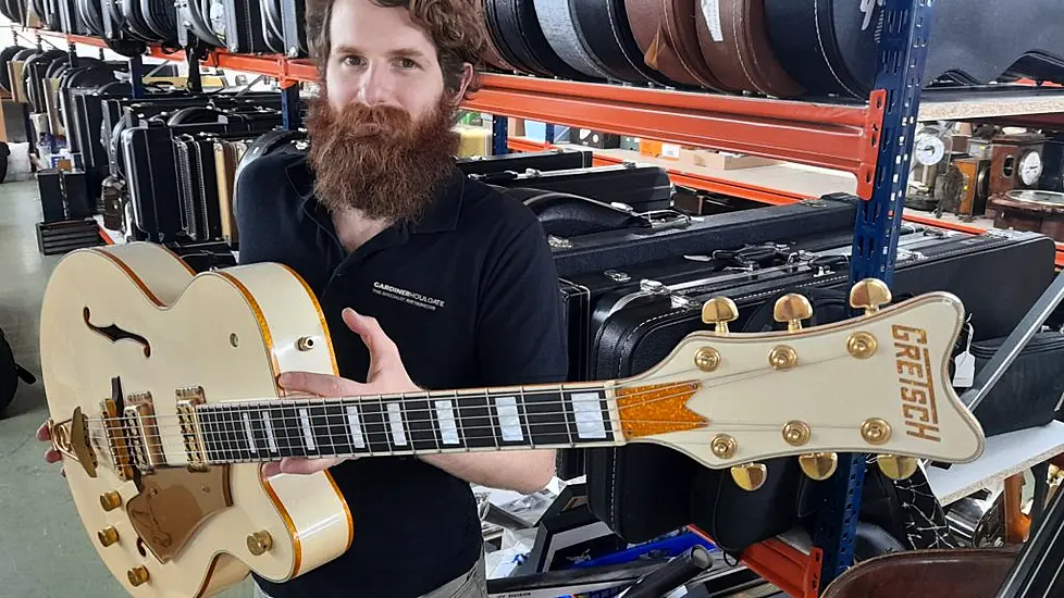 Foo Fighters Guitar Could Fetch £30,000 At Auction