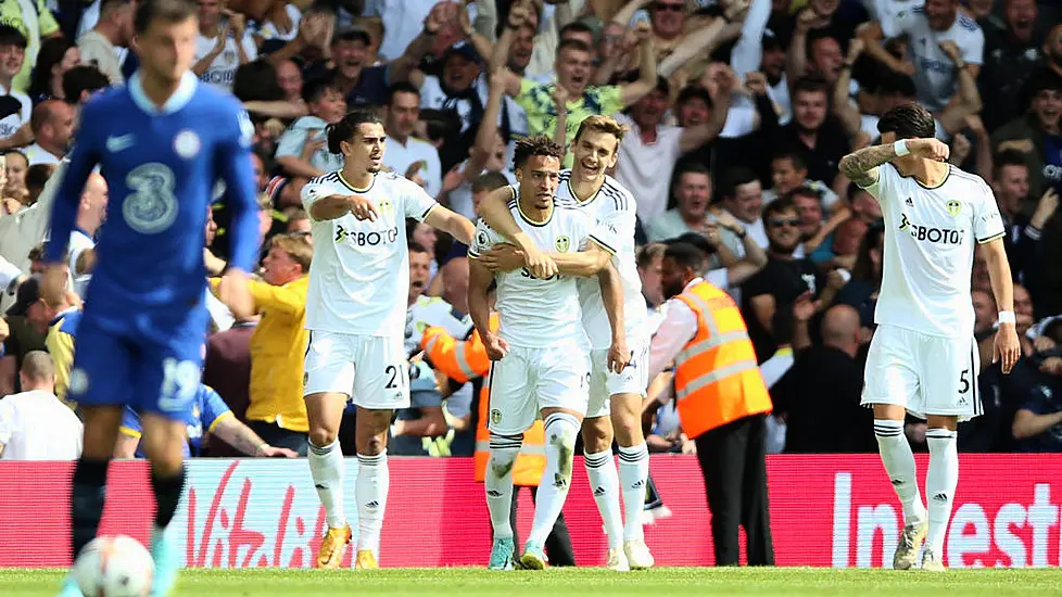 Leeds Stun Title Hopefuls Chelsea In Three-Goal Victory At Elland Road