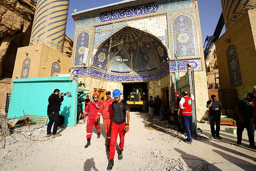 Landslide At Shiite Shrine In Iraq Kills Eight