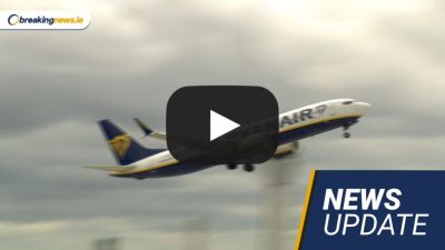 Video: First Flight Takes Off From Dublin Airport&#039;S New Runway