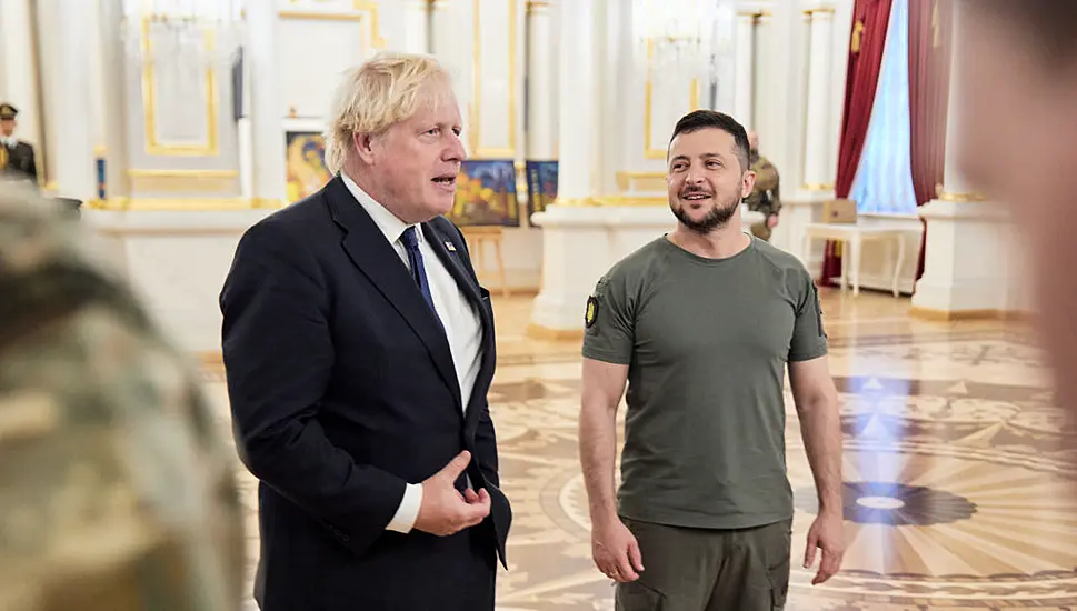 Johnson Says High Energy Bills Are Price Of ‘Evils Of Putin’ As He Visits Kyiv