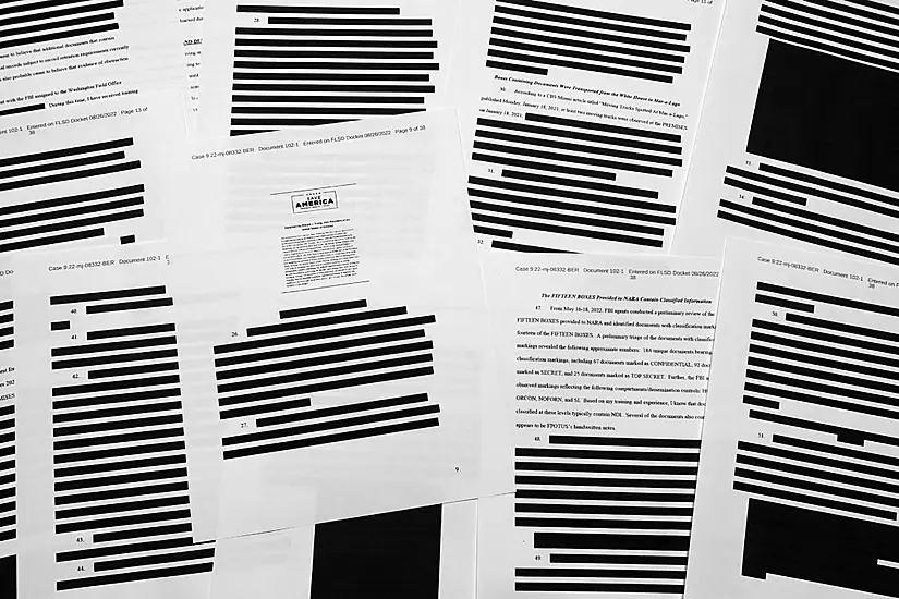 Redacted Affidavit Related To Fbi Search Of Trump’s Mar-A-Lago Estate Released