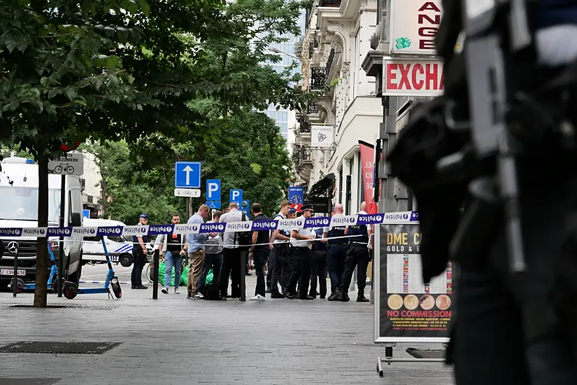 Van Crashes Into Brussels Pavement Terrace