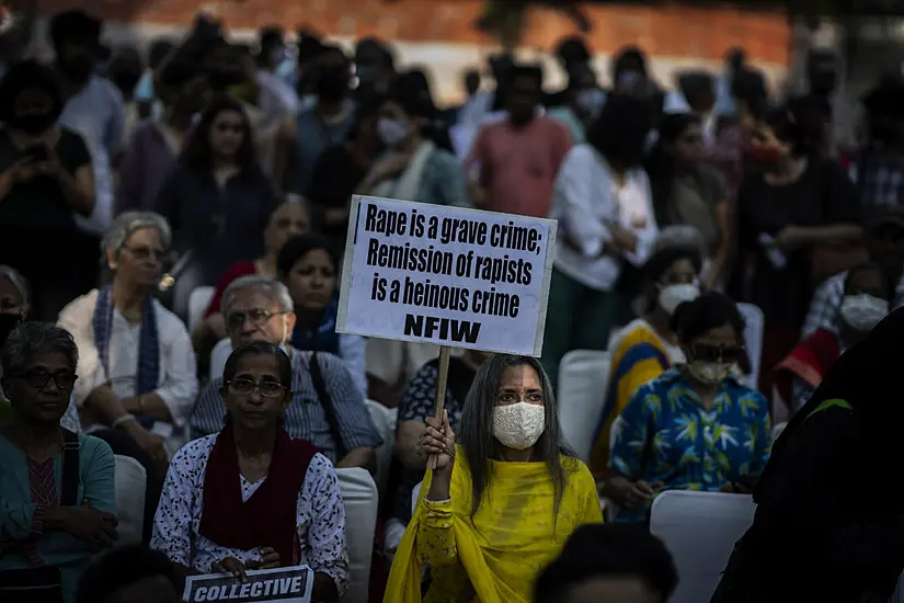 Hundreds Protests Against Release Of 11 Convicted Rapists In India