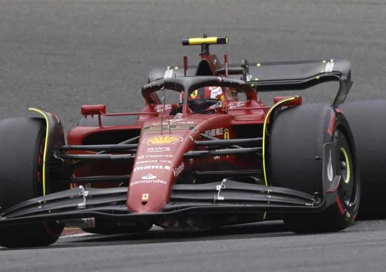 Carlos Sainz To Start Belgian Grand Prix On Pole