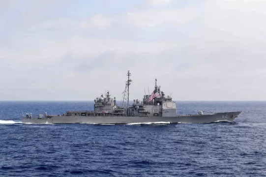 Us Sails Warships Through Taiwan Strait For First Time Since Pelosi Visit