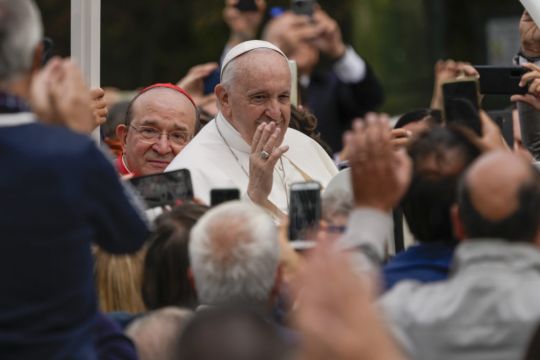 Francis Praises Humility Of 13Th Century Pontiff On L’aquila Pilgrimage