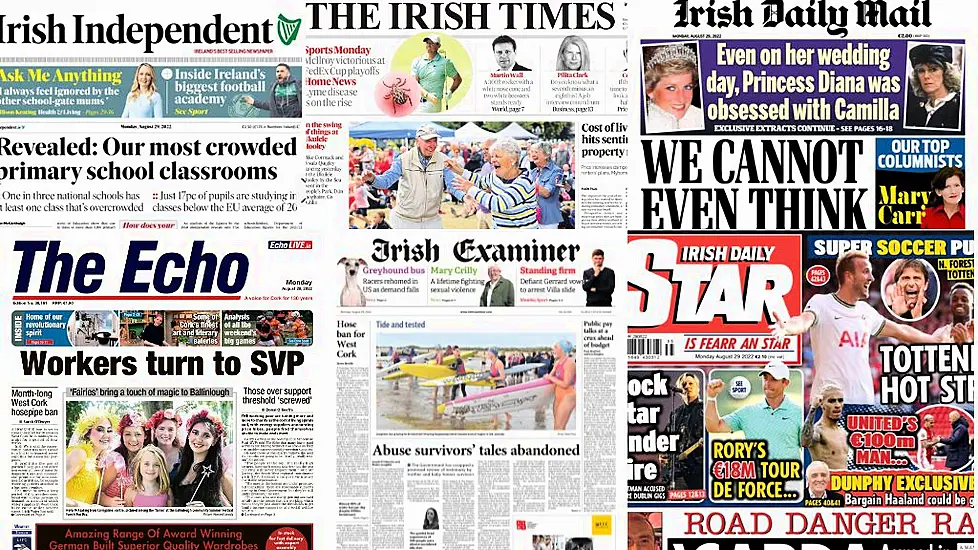 What The Papers Say: Monday's Front Pages