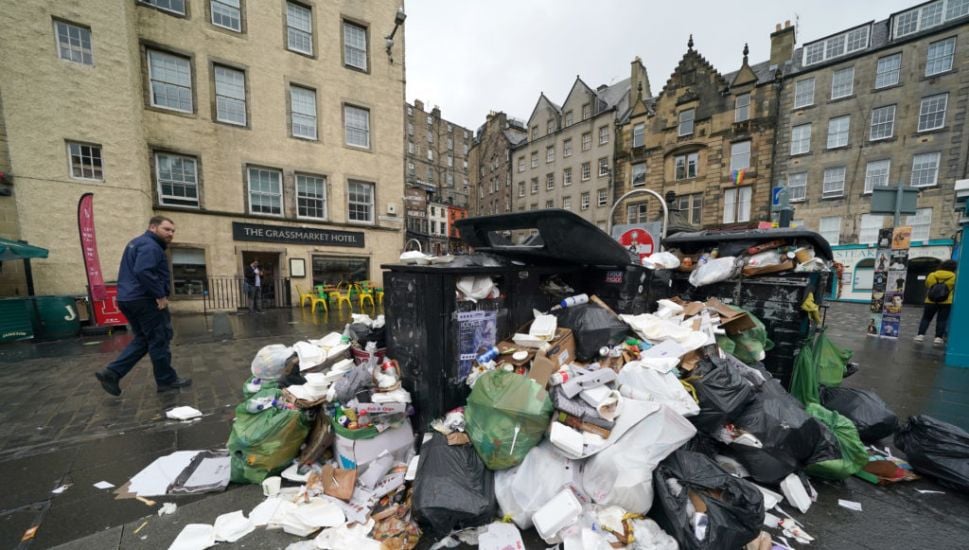 Clean-Up Operation Begins In Edinburgh After Bin Strike Ends