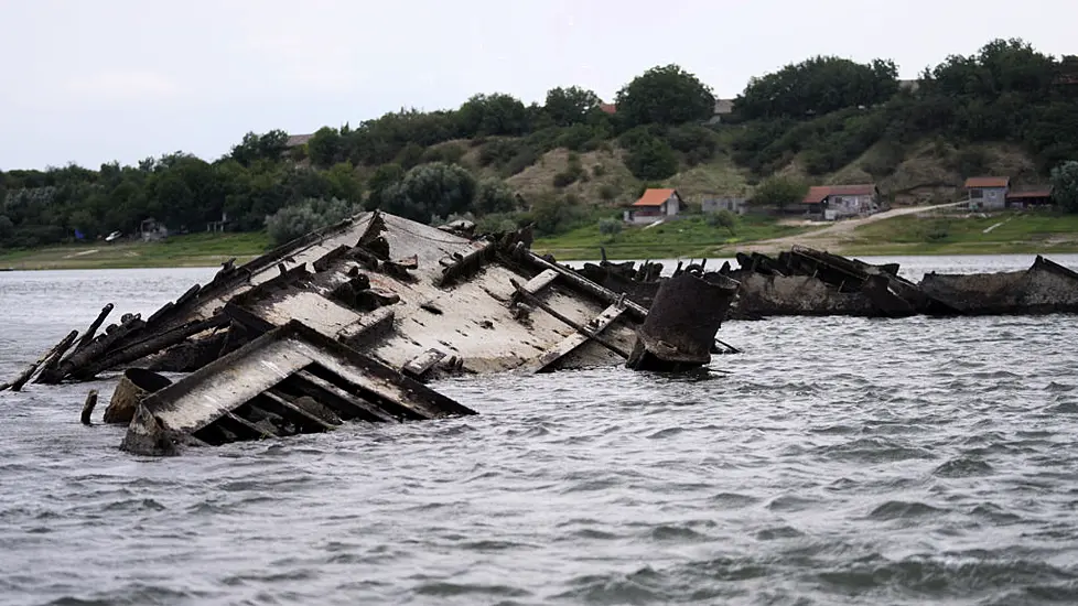 Danube Drought Reveals Second World War German Battleships