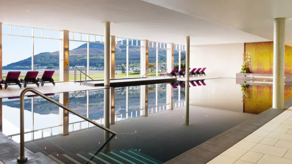 The spa at Slieve Donard Hotel