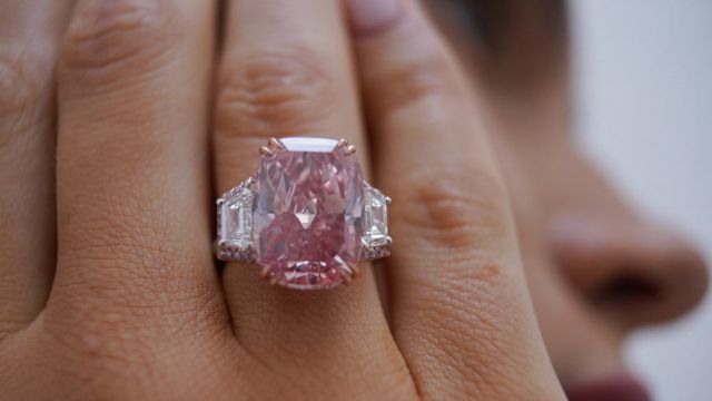 One Of The ‘Purest, Pinkest Diamonds’ To Go Under The Hammer