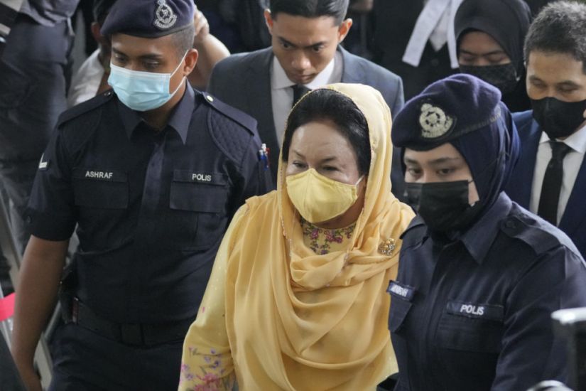Malaysian Ex-First Lady Rosmah Mansor Handed 10-Year Sentence In Bribery Case