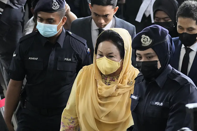 Malaysian Ex-First Lady Rosmah Mansor Handed 10-Year Sentence In Bribery Case