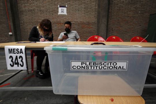 Chile Votes On Major Changes Proposed In New Constitution