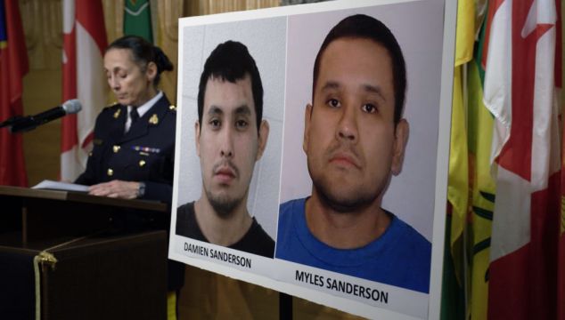 Canadian Police Search Province For Deadly Stabbing Suspects