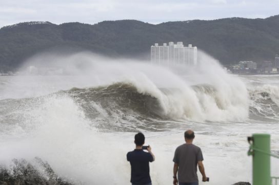 Typhoon Batters South Korea With 3Ft Of Rain And Damaging Winds