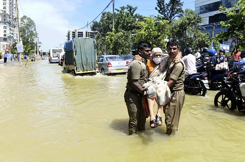 Floods In Southern India After Days Of Torrential Rain