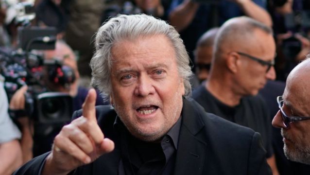 Steve Bannon Charged With Money Laundering In Wall-Building Scheme