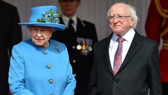 President Leads Irish Tributes Following Death Of Britain's Queen Elizabeth