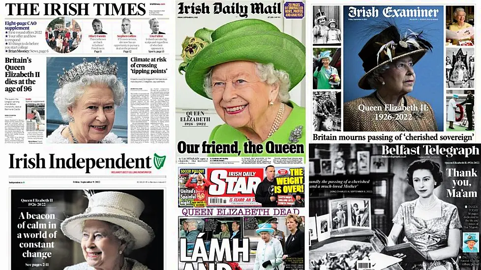 What The Papers Say: The Press Reacts To The Death Of Queen Elizabeth