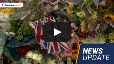 Video: Tributes Paid To Britain&#039;S Queen Elizabeth, Funeral Takes Place For Tallaght Siblings