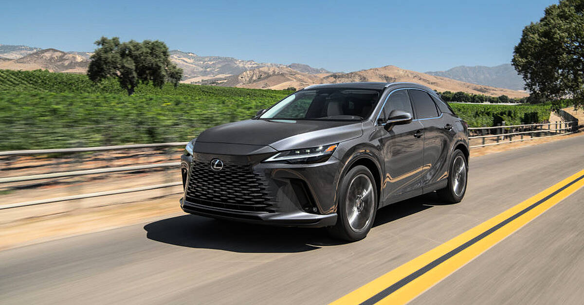 Lexus hits the SUV sweet spot with its new plug-in hybrid RX