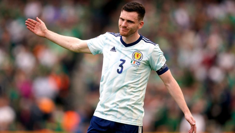 Scotland Captain Andy Robertson To Miss Ireland Nations League Clash