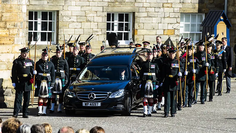 Man Arrested After Protester Seen Shouting At Queen Elizabeth's Coffin Procession