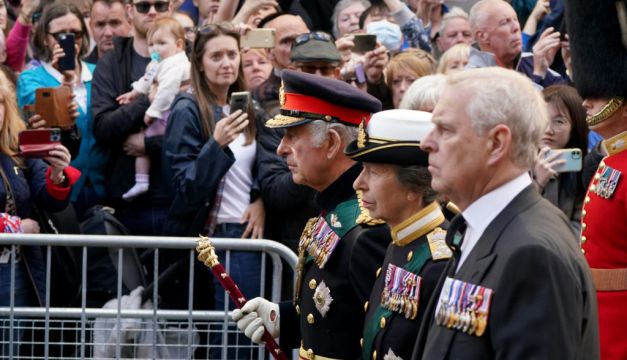 Man Charged After Britain's Prince Andrew Heckled During Royal Procession