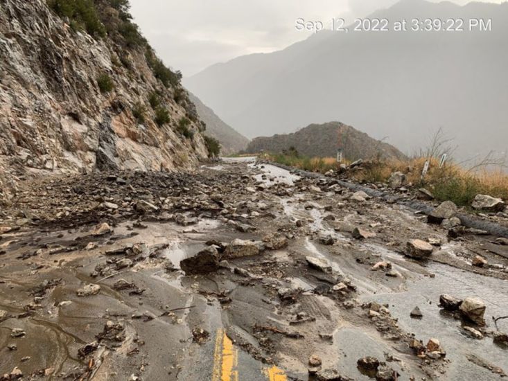 Clean-Up Begins After Mudslides Sweep Through California Mountain Communities