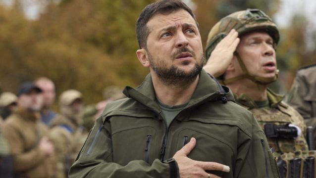 Volodymyr Zelenskiy Not Seriously Injured In Car Crash After Battlefield Visit