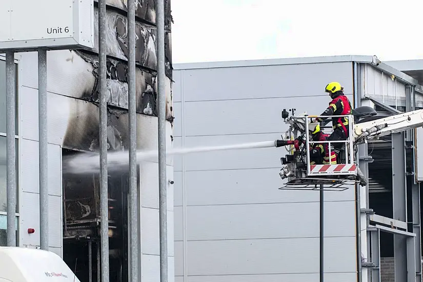 Fire Crews Attend Blaze At Business Premises In Claregalway